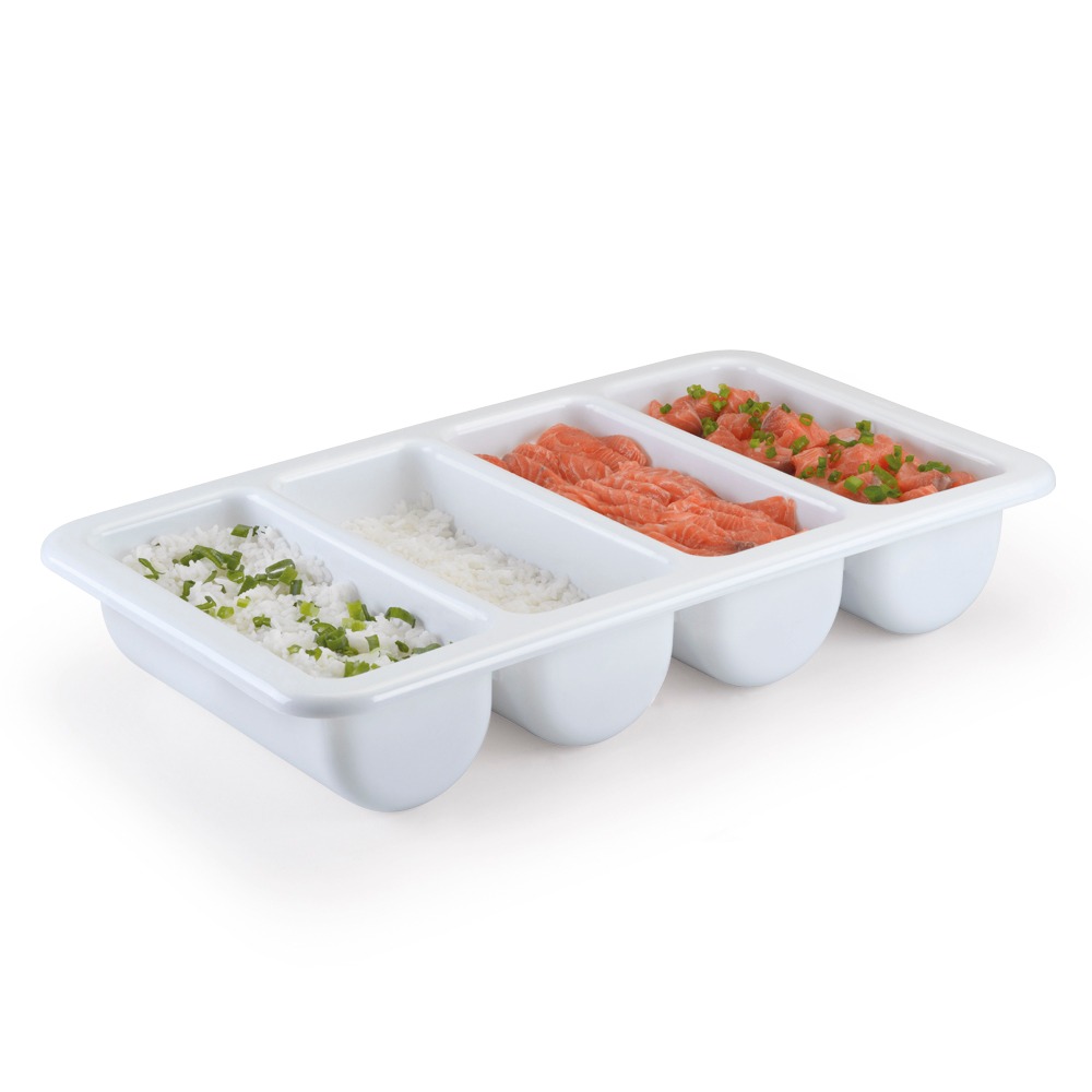 imagem de Organizador Biopratiko Com Tampa Branco