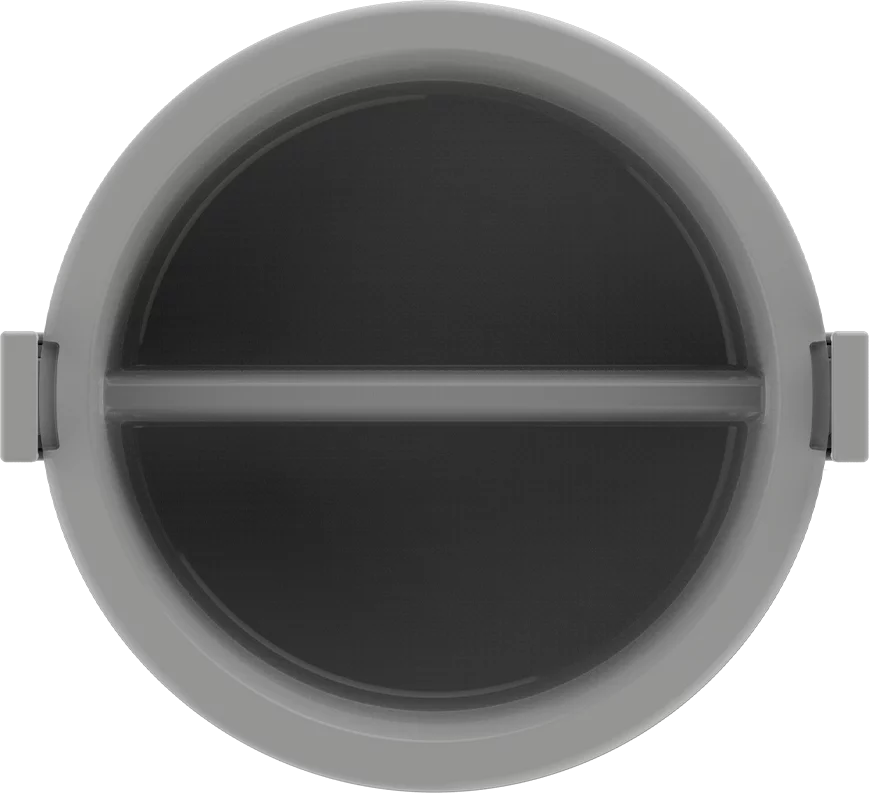 imagem de Termoprato Tekcor 1 Simples 1 Dupla Cinza