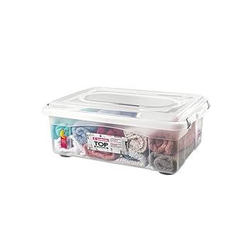 imagem de Caixa Organizadora Media Com Tampa 42 Litros