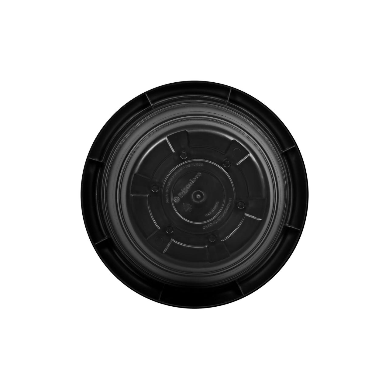 imagem de Vaso Redondo Preto 13,5 Litros Nº 35