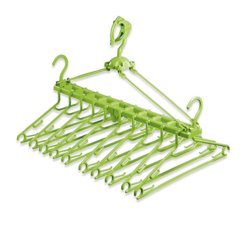 imagem de Varal Cabideiro Com 10 Cabides