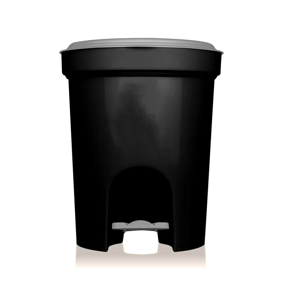 imagem de Lixeira Plástica Redonda Com Pedal 13,5 Litros