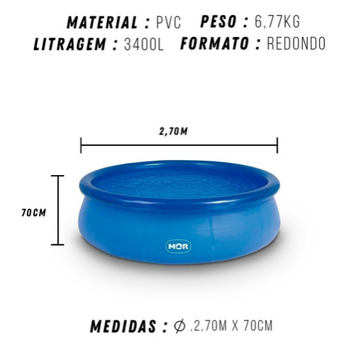 imagem de Piscina Splash Fun 3400 Litros