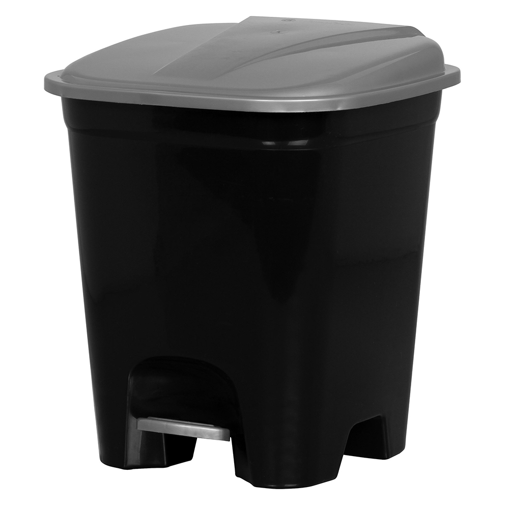 imagem de Lixeira Plástica Quadrada Com Pedal 7,5 Litros