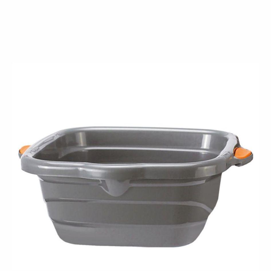 imagem de Bacia Plástica Quadrada 9 Litros