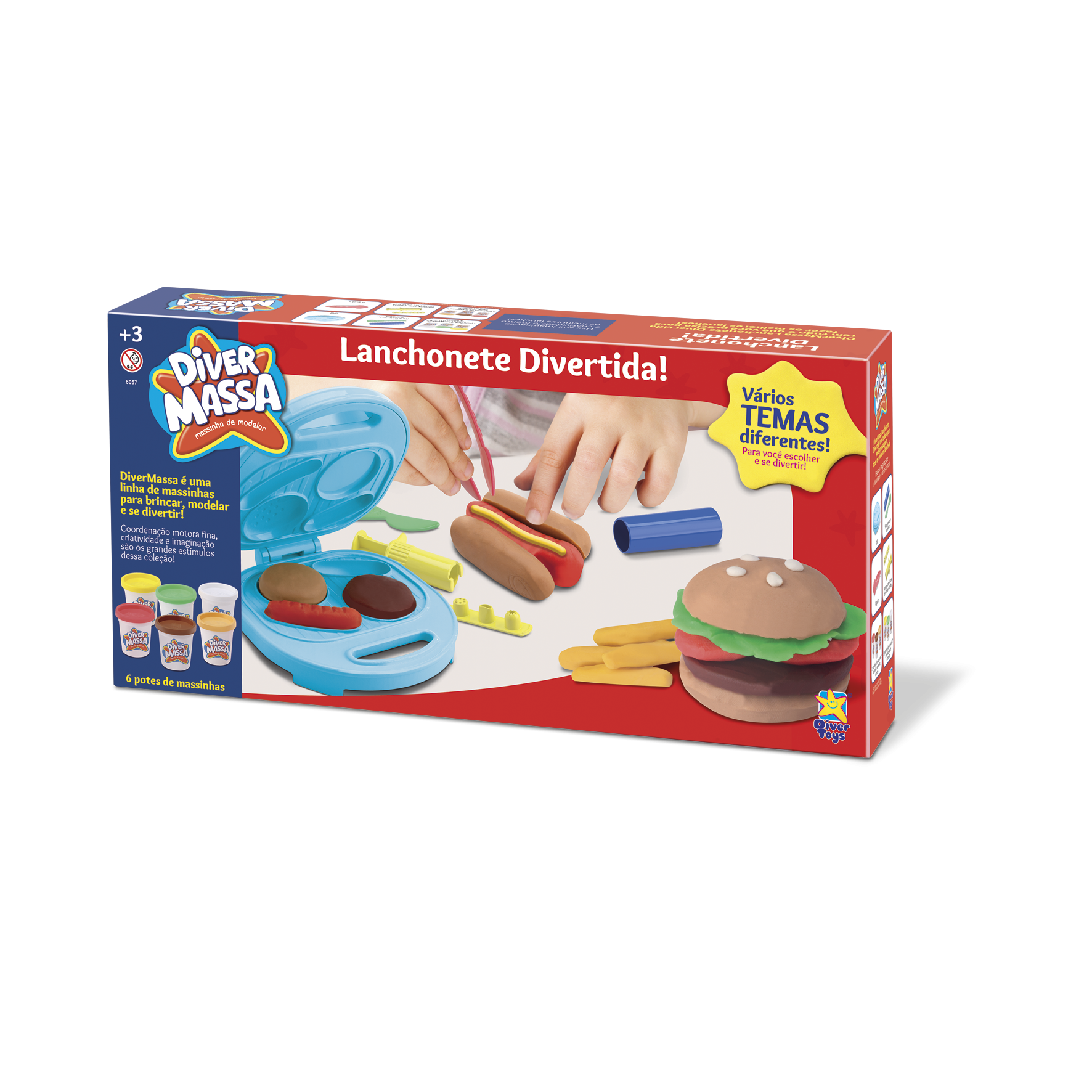 imagem de Lanchonete Divertida Massa de Modelar e Acessorios