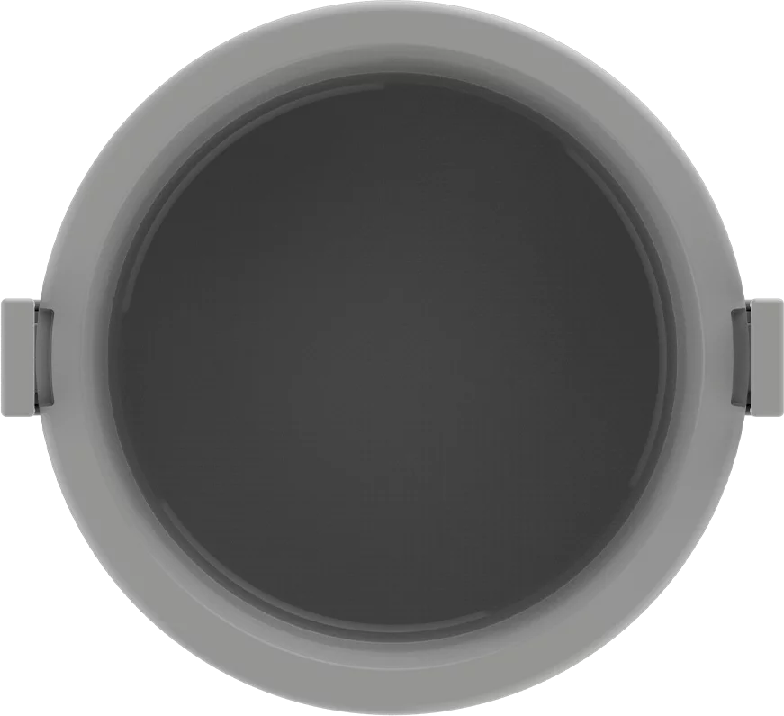 imagem de Termoprato Tekcor 1 Simples 1 Dupla Cinza