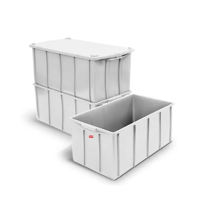 imagem de Caixa Profissional Com Tampa 180 Litros