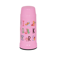 imagem de Garrafa Termica Kids 300 Ml Algodao Doce Alfabeto
