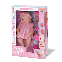 imagem de Boneca Diver New Born Vamos Brincar