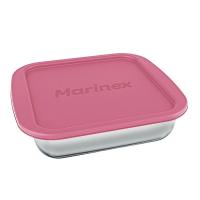 imagem de Assadeira Marinex Quadrada Com Tampa 1,8 Litros