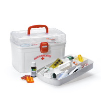 imagem de Frasqueira Para Medicamentos Grande com Bandeja